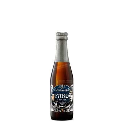 Cerveza belga Lindemans Faro Lambic azucar candi