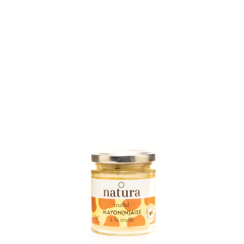 Mayonesa con trufa Natura para platos gourmet.