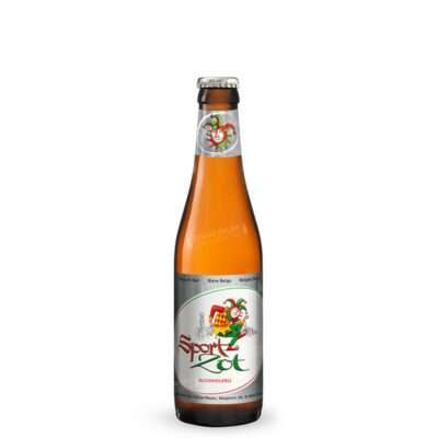 Cerveza belga sin alcohol Sportzot De Halve Maan Brujas