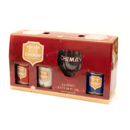 Chimay pack regalo 3x33cl + 1 copa