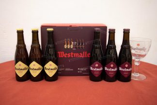 Westmalle pack regalo 6x33cl + 1 copa