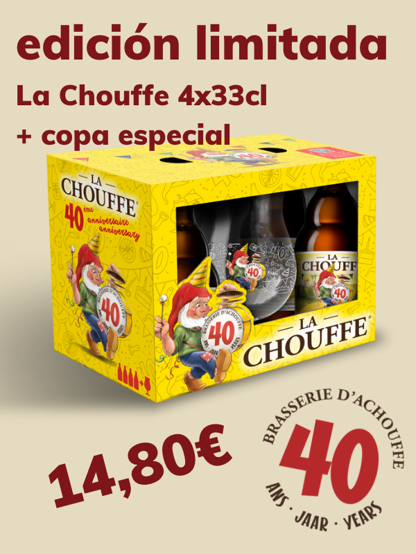 Chouffe pack regalo 40 años