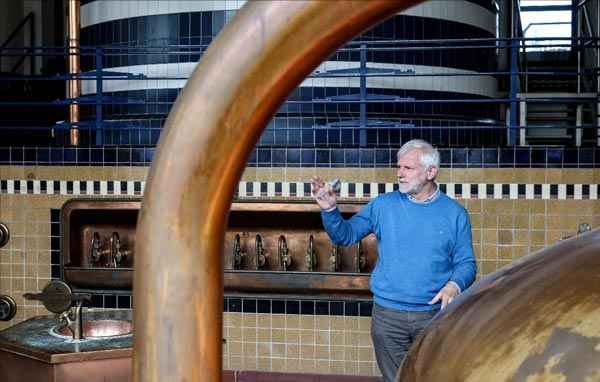 Jan Adriaensens maestro cervecero de Westmalle