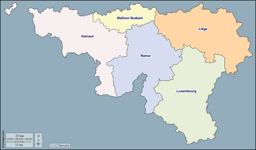 Provincias de Valonia