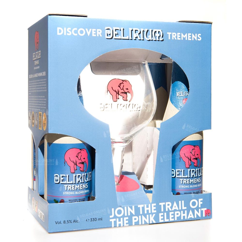 Delirium Tremens pack 4+1 copa