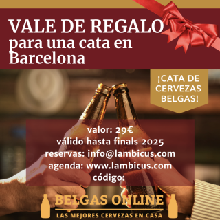 Vale cata de cervezas belgas en Barcelona