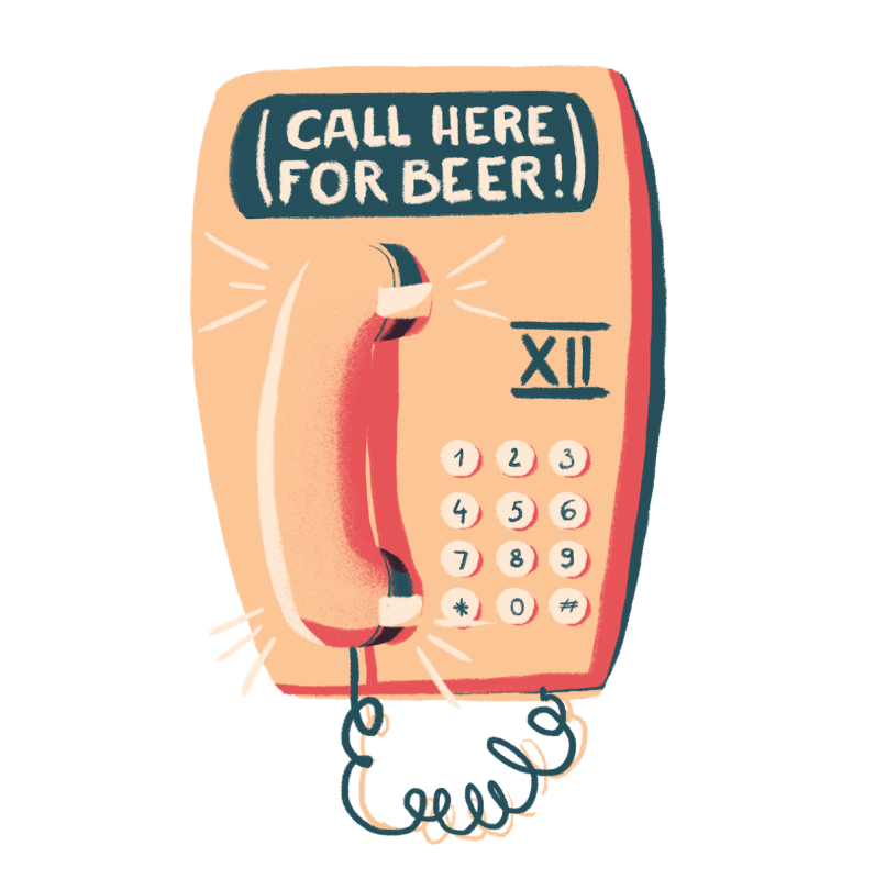 Ilustración de teléfono