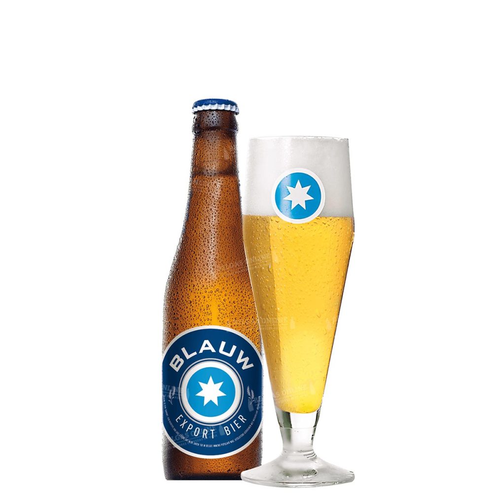 Blauw Export bier 33cl