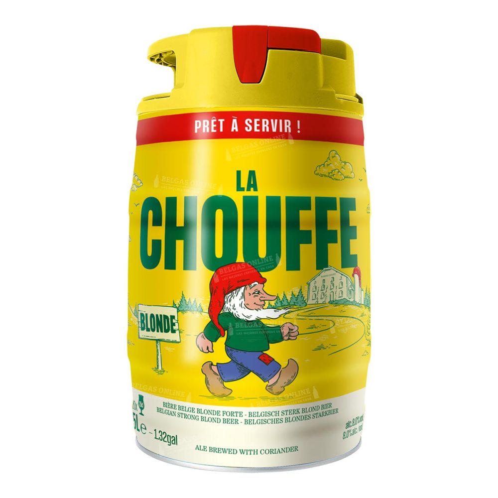 La Chouffe party barril 5l