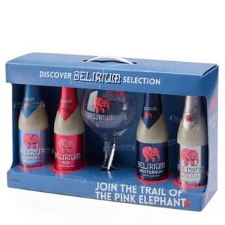 Delirium Discovery pack 4x33cl+Copa