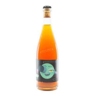 Botella de I Love GAMAY de DUST Blending, blend de saison en barrica y lambic con 35% de vino Gamay 75 cl