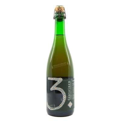 Botella de 3 Fonteinen Zenne y Frontera Blend 55, lambic belga envejecida en barricas de Oloroso y Amontillado de Jerez