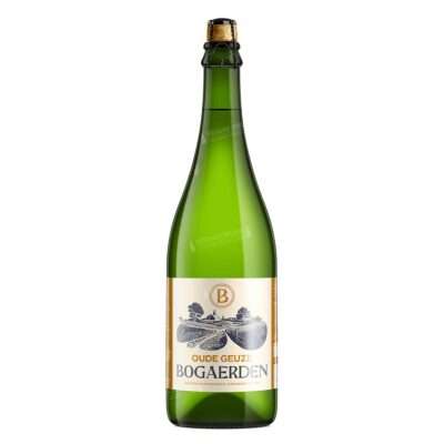 Botella de Bogaerden Oude Geuze de Sako Brewery, Oude Geuze de fermentación espontánea del Pajottenland