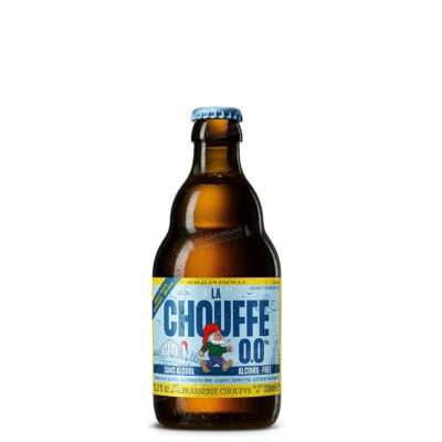 Cerveza La Chouffe 0.0% sin alcohol de Brasserie d'Achouffe, blonde belga 0,0% vol., nuevo lanzamiento 2026.