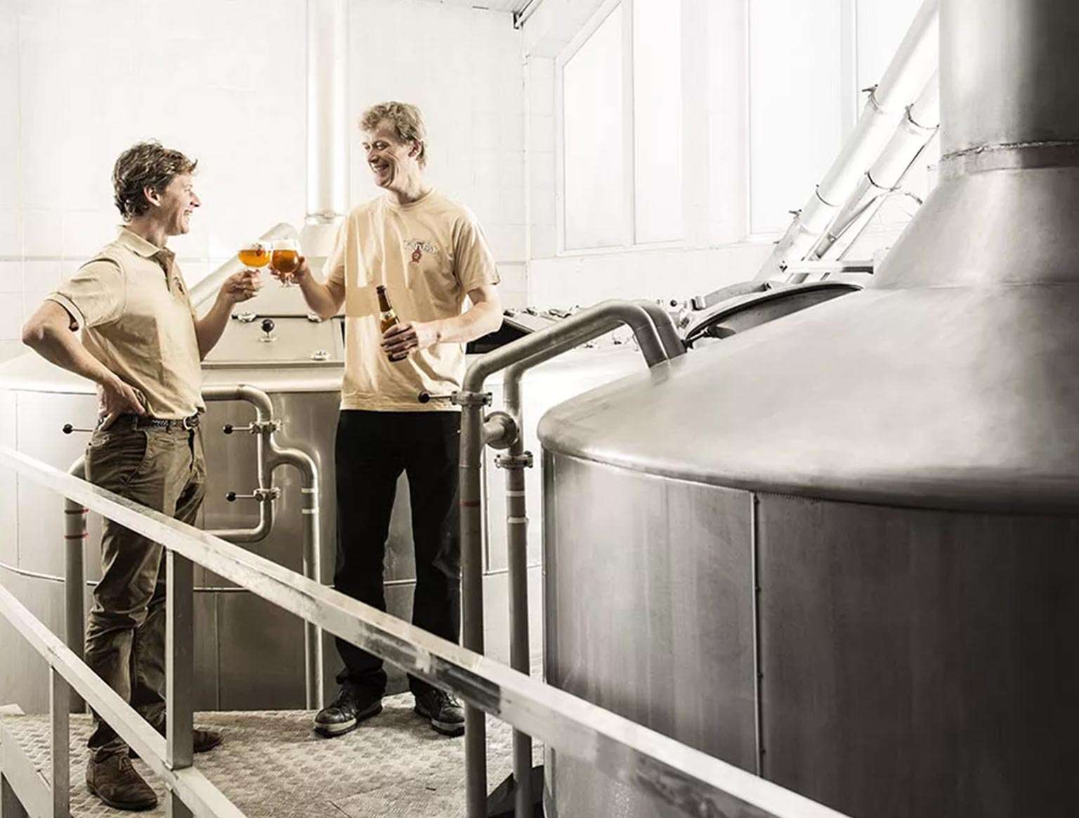 Logo y cervezas de la Brasserie de Silly, Hainaut (Bélgica)