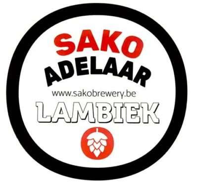 Logo de Sako Brewery, cervecería lámbica artesanal del Pajottenland, Gooik, Bélgica