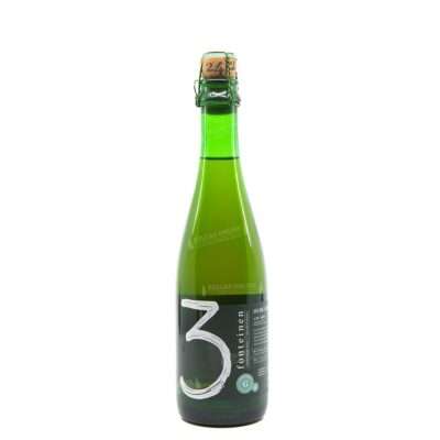 Botella de 3 Fonteinen Oude Geuze season 24/25 blend 24, oude geuze tradicional con miel del huerto Schaarbeekse