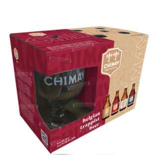 Chimay pack regalo 4x33cl + copa