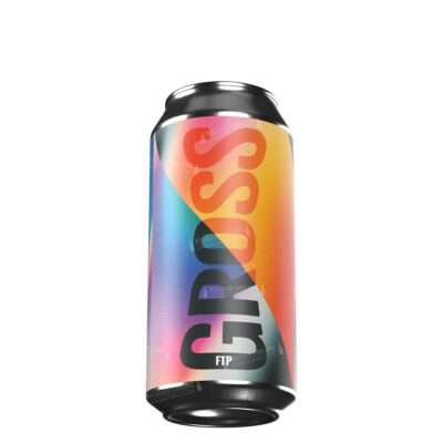Lata de GROSS FTP 44cl, NEIPA de Gross Brewing de Donostia-San Sebastián