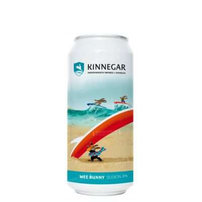Lata de Kinnegar Wee Bunny 44cl, session IPA irlandesa de Kinnegar Brewing