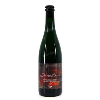 Botella de Charent'euse 2024 de Boerenerf, gueuze belga envejecida en barricas de cognac
