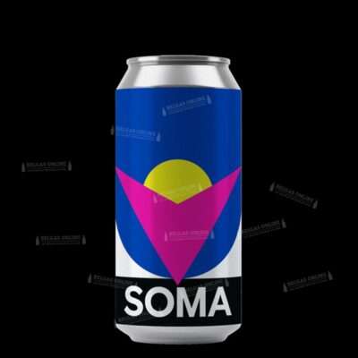 Lata de SOMA Rite 44cl, Hazy IPA de la cervecería catalana SOMA Beer