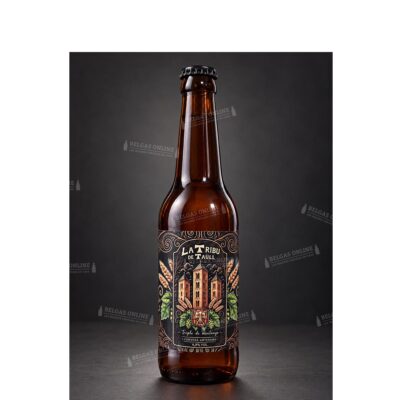 Botella de La Tribu de Taüll 33cl, tripel de montaña de 6,8 % de CTretze Pirineus