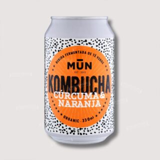 Mun Kombucha Cúrcuma Naranja 33cl