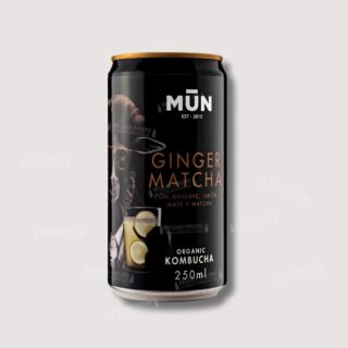 Mun Kombucha Ginger Matcha 25cl