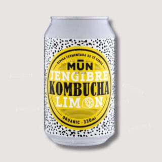Mun Kombucha Jengibre Limón 33cl