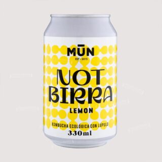 Mun Kombucha Not-Birra Lemon 33cl